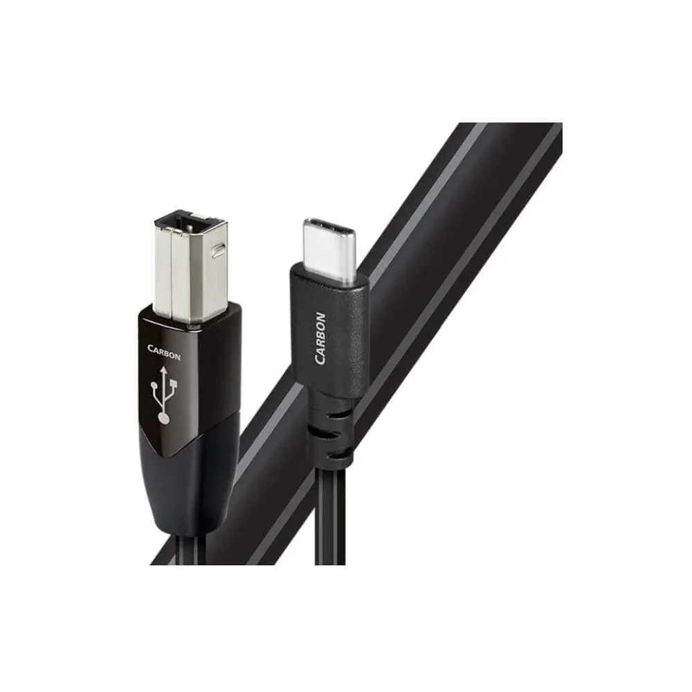 Cablu USB-C 2.0 la USB-B AudioQuest Carbon 0.75m