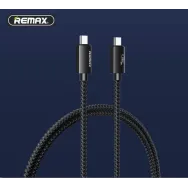 Cablu USB4.0 Type-C tata-tata de 1m, 40Gbps, RC-C039, Remax