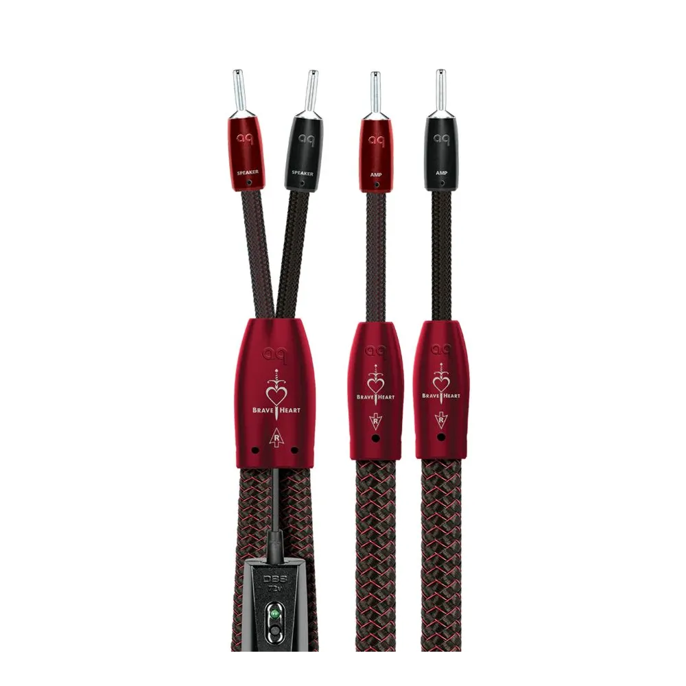 Cablu de boxe Audioquest Braveheart Zero 3m