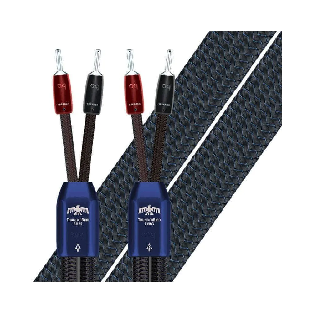 Cablu de boxe High-End Audioquest Thunderbird ZERO (DBS Carbon) 3m