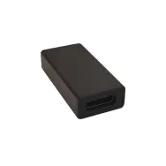 ADAPTOR Spacer pt. smartphone, de la USB 2.0 (Mama) la Type-C (Mama), negru, "SPAD-USBF-TYPECF-01"