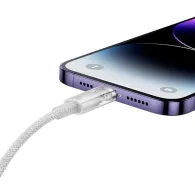 CABLU alimentare si date Baseus Explorer, Fast Charging Data Cable pt. smartphone, USB la Iphone Lightning 20W, 1m, control inte