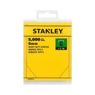 Stanley 1-TRA704-5T, capse pentru aplicatii profesionale, 6mm, 5000 buc tip G 4/11/140, blister