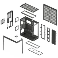 HS 420, MiddleTower, E-ATX, Negru PGW-CH-HVN-006