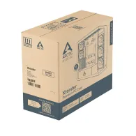 Xtender VG, MiddleTower, E-ATX, riser PCIe inclus, Alb