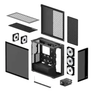 Xtender, MiddleTower, E-ATX, Negru