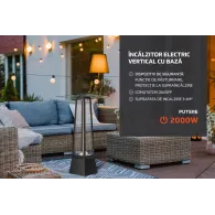 HEINNER Incalzitor electric vertical cu baza 1500W/ 2000W