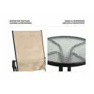 HR SET 2 SCAUNE+MASA, TEXAS