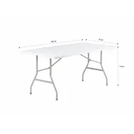 HR SET MASA CU 4 SCAUNE PLASTIC PLIABILE