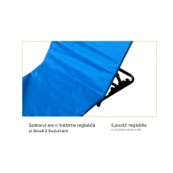 HEINNER COVOR PLAJA TIP SEZLONG-141*45*51CM, BLUE