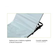 HEINNER COVOR PLAJA TIP SEZLONG-141*45*51CM, GREY