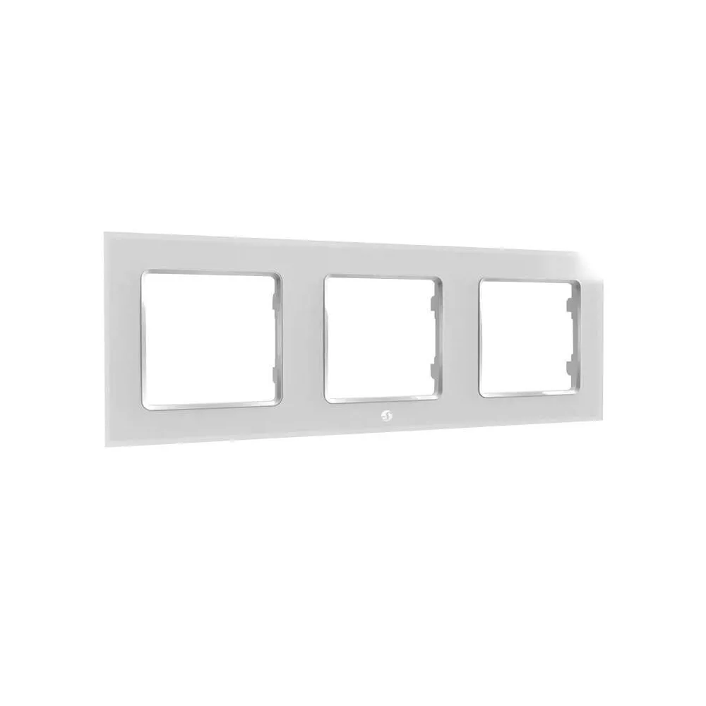 Cadru de comutare triplu Shelly (alb)