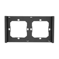 Cadru pentru comutator M5 80 dublu 2-fold SONOFF M5-2C-80-F (grafit / negru)