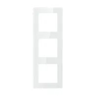 Priză cu cadru triplu Avatto N-TS10-Frame-W3 (alb)
