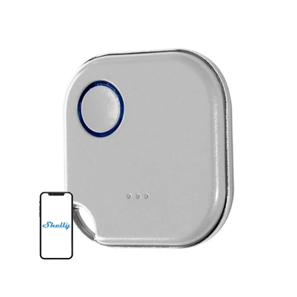 Acțiune și scene Buton de activare Shelly Blu Button 1 Bluetooth (alb)