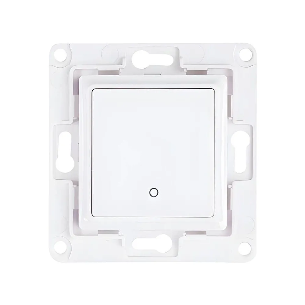 Comutator de perete Shelly 1 buton (alb)