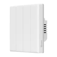 Comutator de perete tactil Wi-Fi inteligent Sonoff TX T5 4C (4 canale)