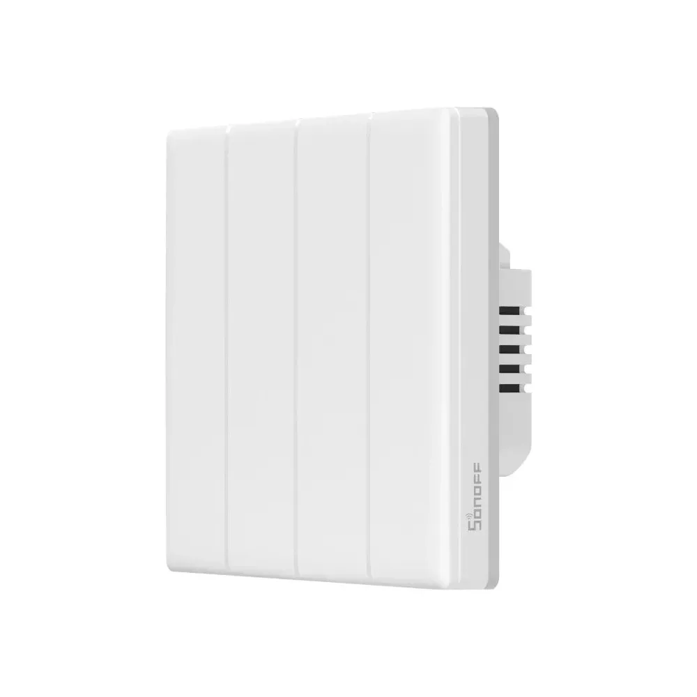 Comutator de perete tactil Wi-Fi inteligent Sonoff TX T5 4C (4 canale)