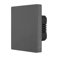Comutator inteligent de perete WiFi SONOFF M5-1C-80 (1-canal, pentru cadru, grafit)