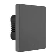Comutator inteligent de perete WiFi SONOFF M5-1C-80 (1-canal, pentru cadru, grafit)