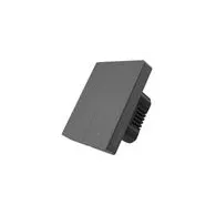 Comutator inteligent de perete WiFi SONOFF M5-2C-80 (2-canale, pentru cadru, grafit)