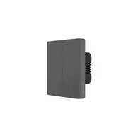 Comutator inteligent de perete WiFi SONOFF M5-2C-80 (2-canale, pentru cadru, grafit)
