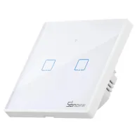 Comutator inteligent WiFi + RF 433 Sonoff T2 EU TX (2 canale) actualizat