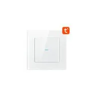 Comutator tactil WiFi Avatto N-TS10-W1 Single TUYA (alb)