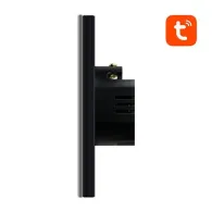 Comutator tactil WiFi Avatto TS02-EU-B2 Double TUYA (negru)