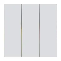 Touch ZigBee Light Switch Avatto TS60-EU-W3 Triple TUYA (alb).