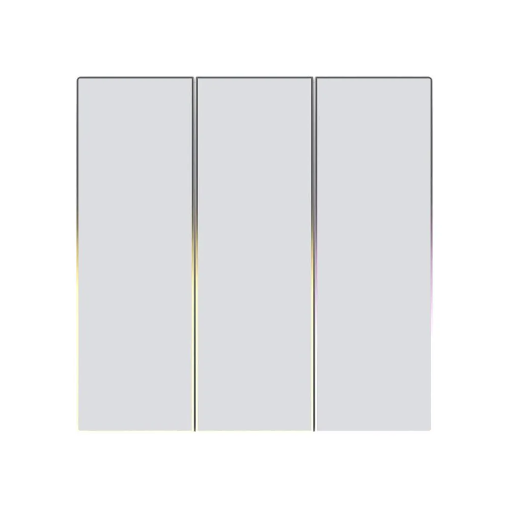 Touch ZigBee Light Switch Avatto TS60-EU-W3 Triple TUYA (alb).