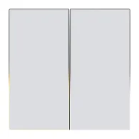 ZigBee Avatto TS60-EU-W2 Touch Light Switch Dual TUYA (alb).