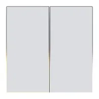 ZigBee Avatto TS60-EU-W2 Touch Light Switch Dual TUYA (alb).