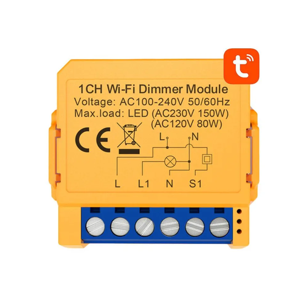 Comutator inteligent pentru prize WiFi Avatto DMS16-2 TUYA