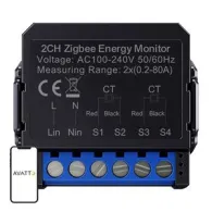 Contor de energie inteligent bi-direcțional ZigBee Avatto ZWPM16-2