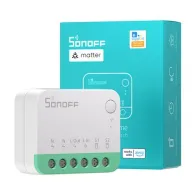Mini-comutator WiFi inteligent Sonoff MINIR4M Matter (HomeKit, SmartThings, Home Assistant).