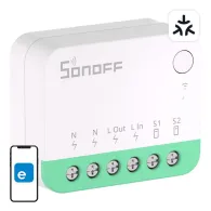Mini-comutator WiFi inteligent Sonoff MINIR4M Matter (HomeKit, SmartThings, Home Assistant).