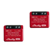Set de 2 controlere Shelly 1PM Mini Gen3