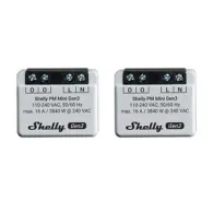 Set de 2 controlere Shelly PM Mini Gen3