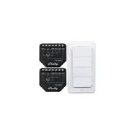 Set of 2 Blind/curtain WiFi controllers Shelly Shutter + BLU RC Button 4