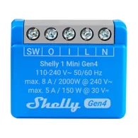 Shelly 1 Mini Controler Gen4 Zigbee/Materie