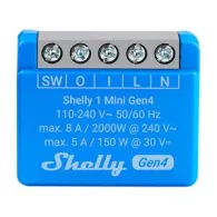 Shelly 1 Mini Controler Gen4 Zigbee/Materie