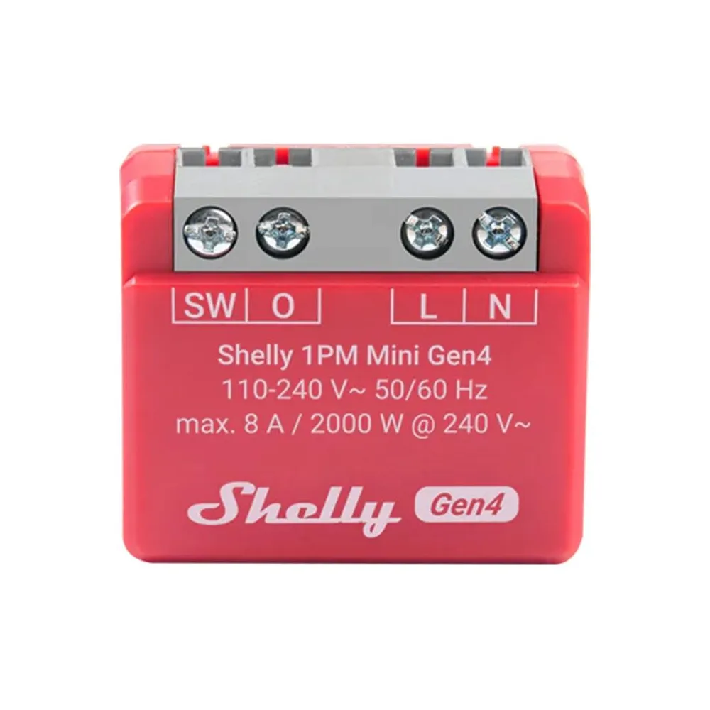 Shelly 1PM Mini Gen4 Controler Zigbee/Matter
