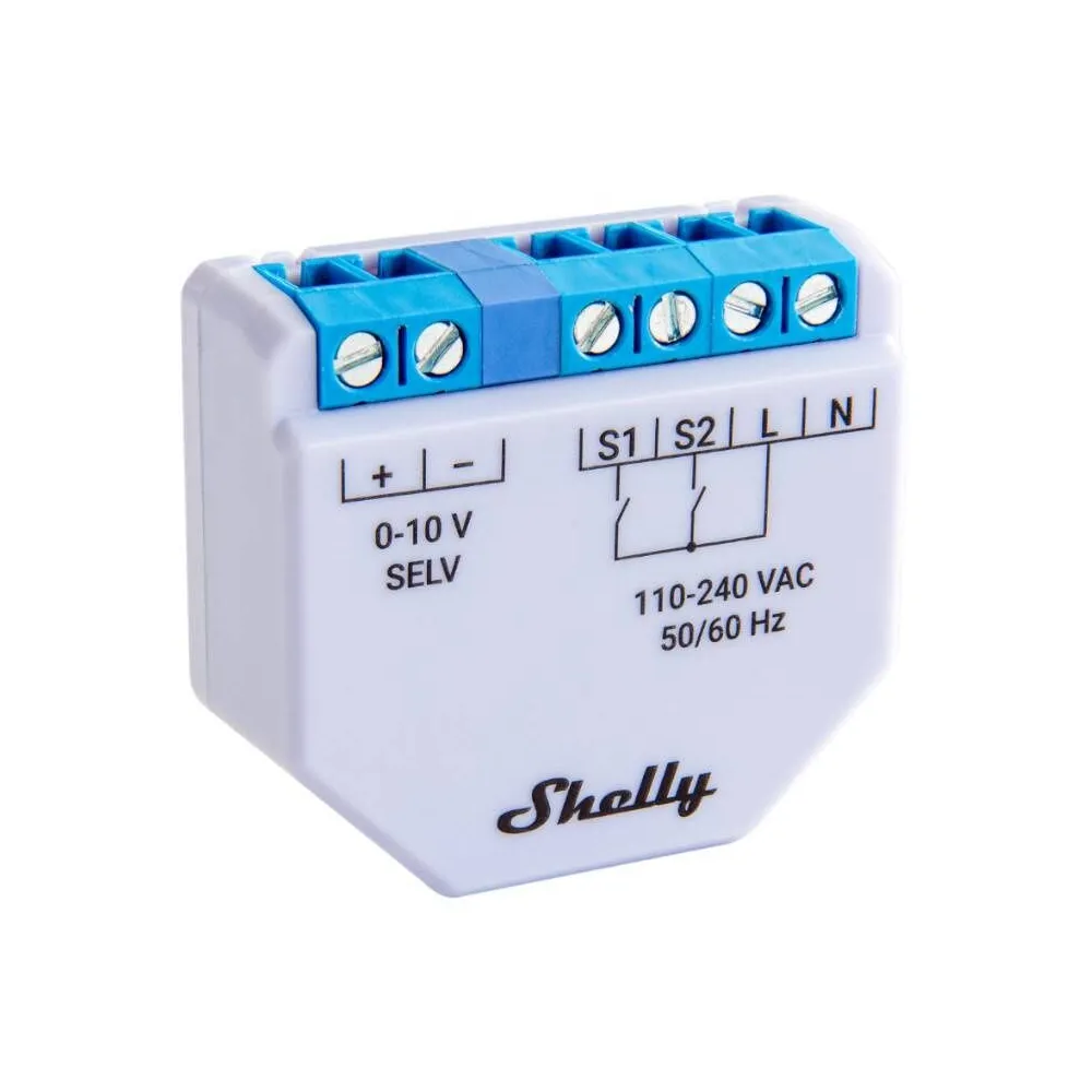 Shelly Plus WiFi 0-10V Light Dimmer