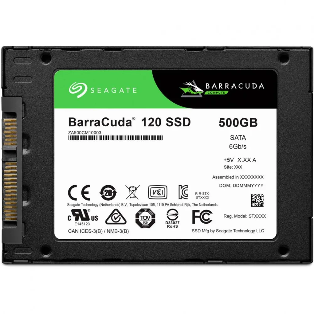 Ssd seagate barracuda 120 500gb sata 2.5 Seagate - 1