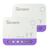 Sonoff MINI-RBS WiFi mini comutator inteligent pentru obloane rulante (2 buc.)
