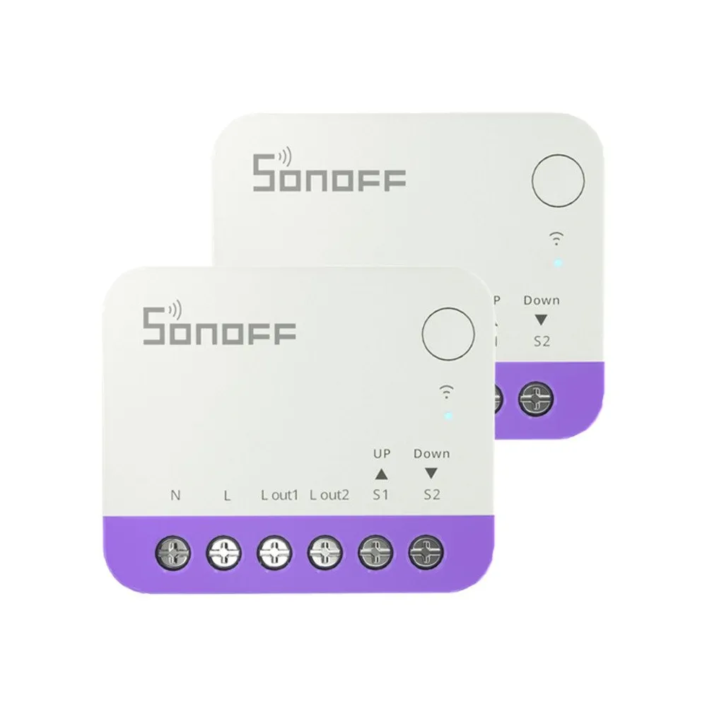 Sonoff MINI-RBS WiFi mini comutator inteligent pentru obloane rulante (2 buc.)