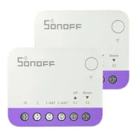 Sonoff MINI-RBS WiFi mini comutator inteligent pentru obloane rulante (2 buc.)