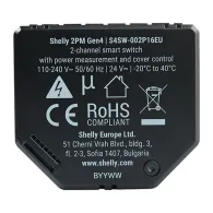 Sterownik Shelly 2PM Gen4 Zigbee/Matter