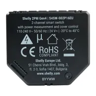 Sterownik Shelly 2PM Gen4 Zigbee/Matter